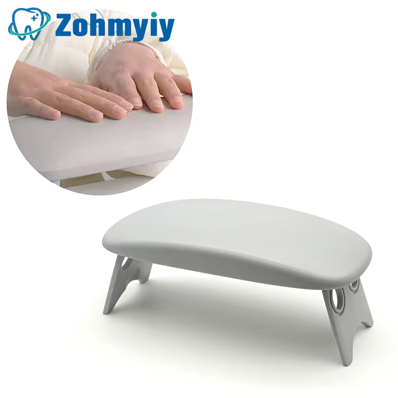 Support de manucure pliable pour les mains