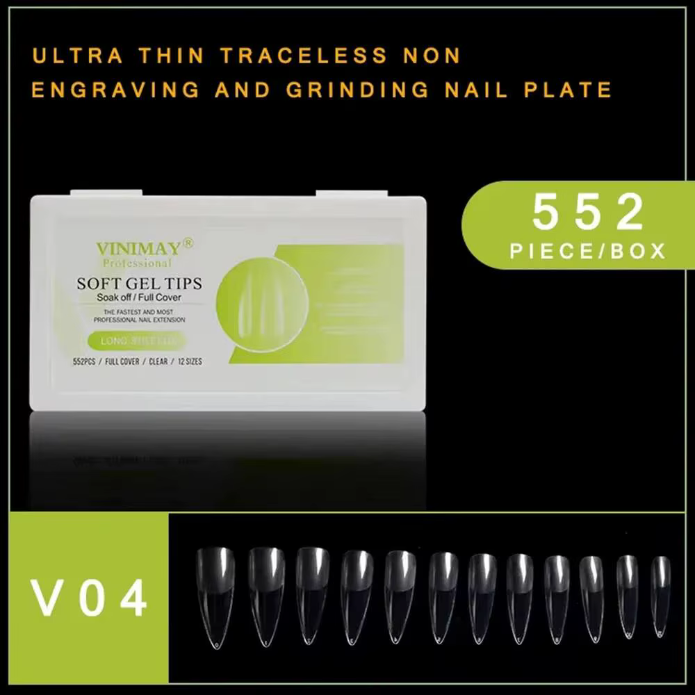 VINIMAY 16 styles 522 pièces Faux ongles sans trace