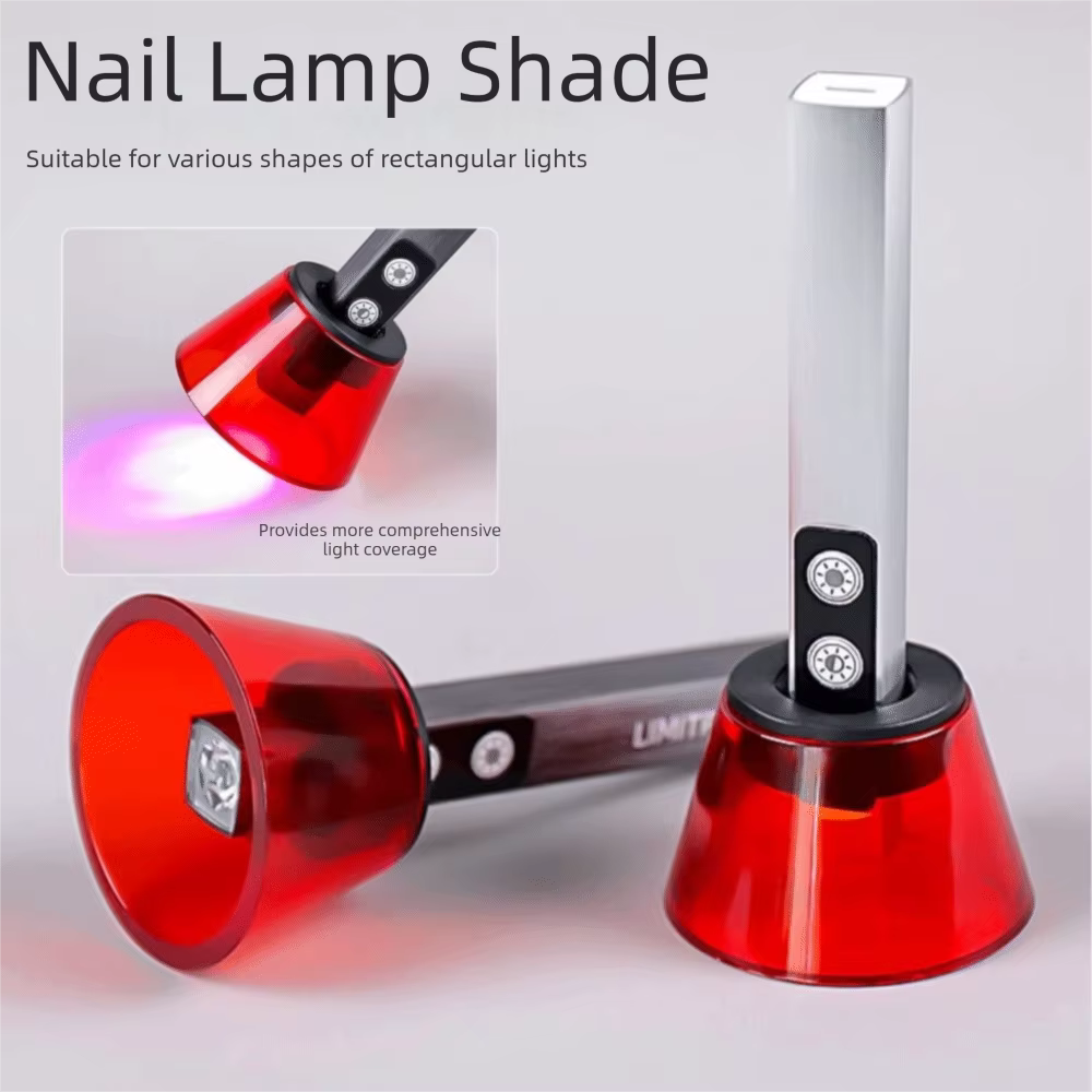 Protection Épaissie pour Lampe à Ongles Anti-Lumière Bleue Anti-Éblouissement