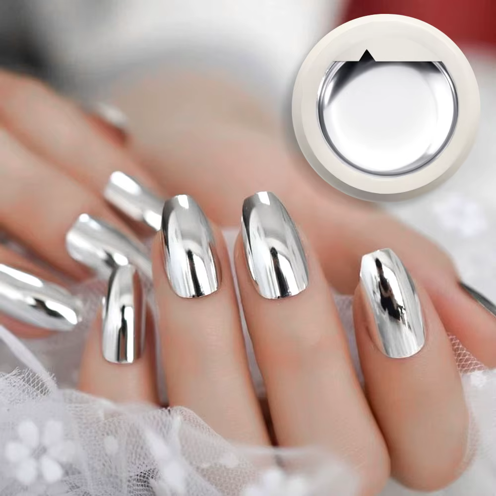 Venalisa argent or métal Super effet miroir peinture Gel GDCOCO couleur Pure néon pierre précieuse tremper UV LED vernis à ongles Gel