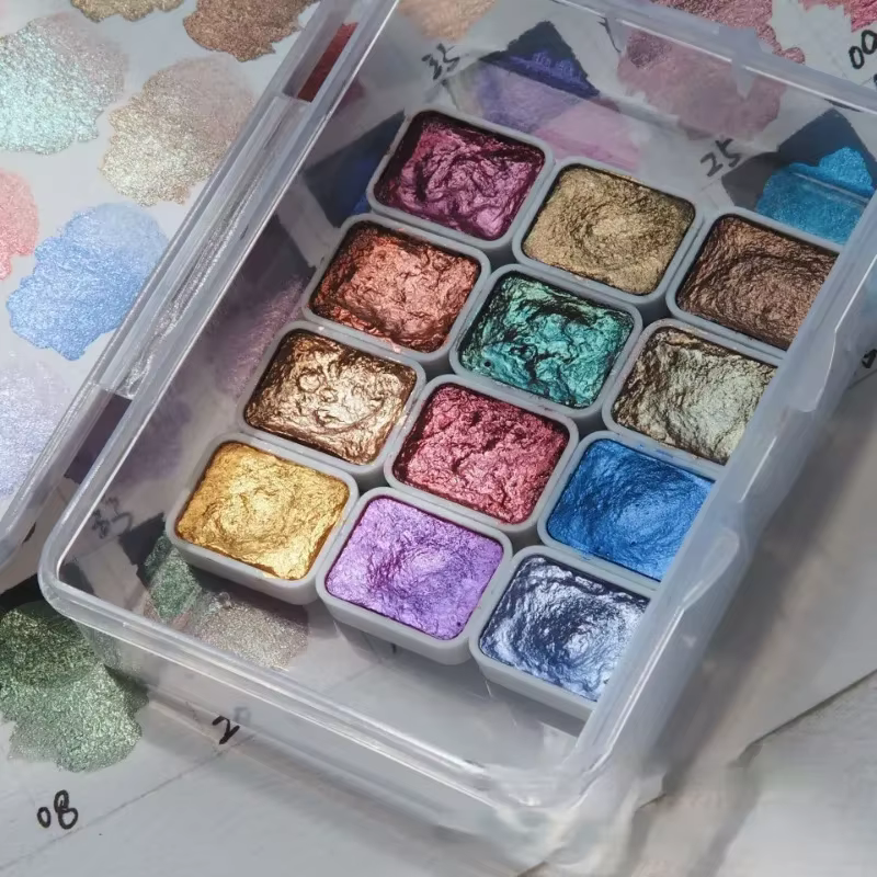 Pigment solide pour ongles