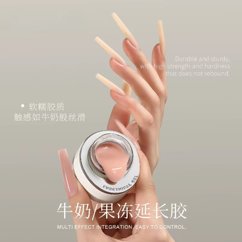 MRNAIL Masque à ongles allongé Noir et Blanc