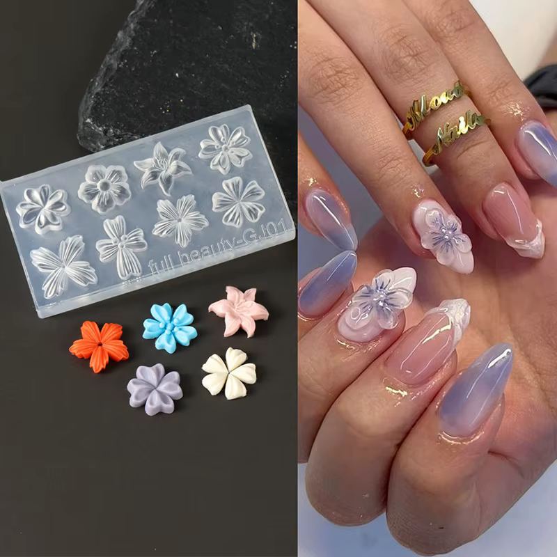 Moule en Silicone pour Nail Art