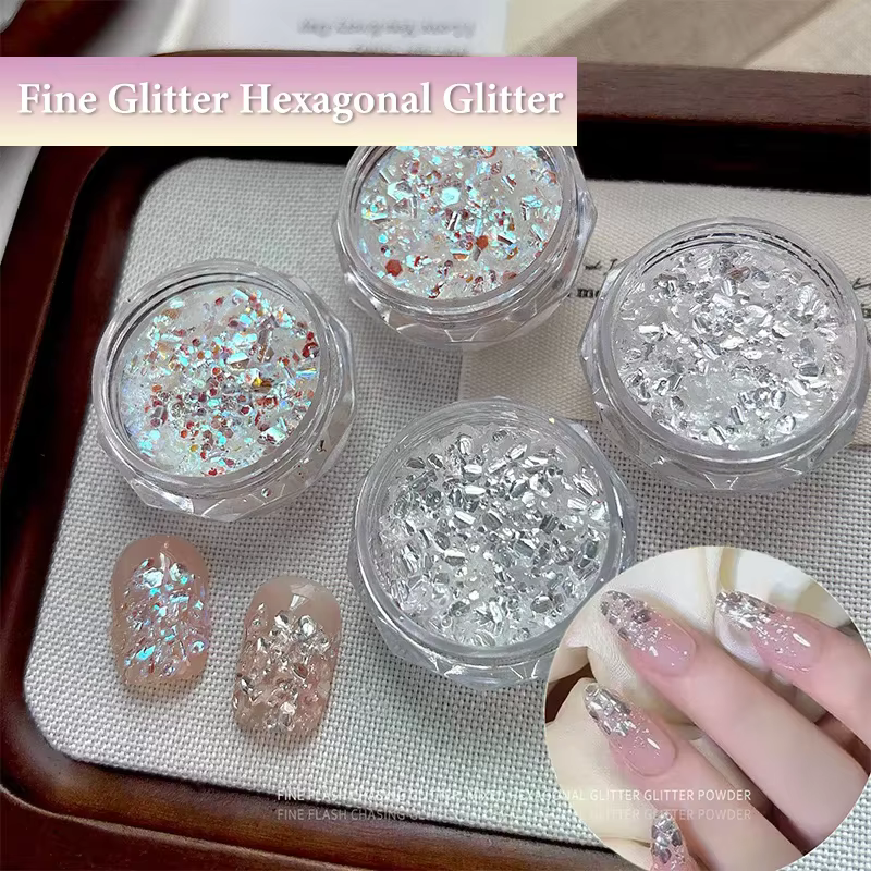 1 boîte de décoration d'ongles
