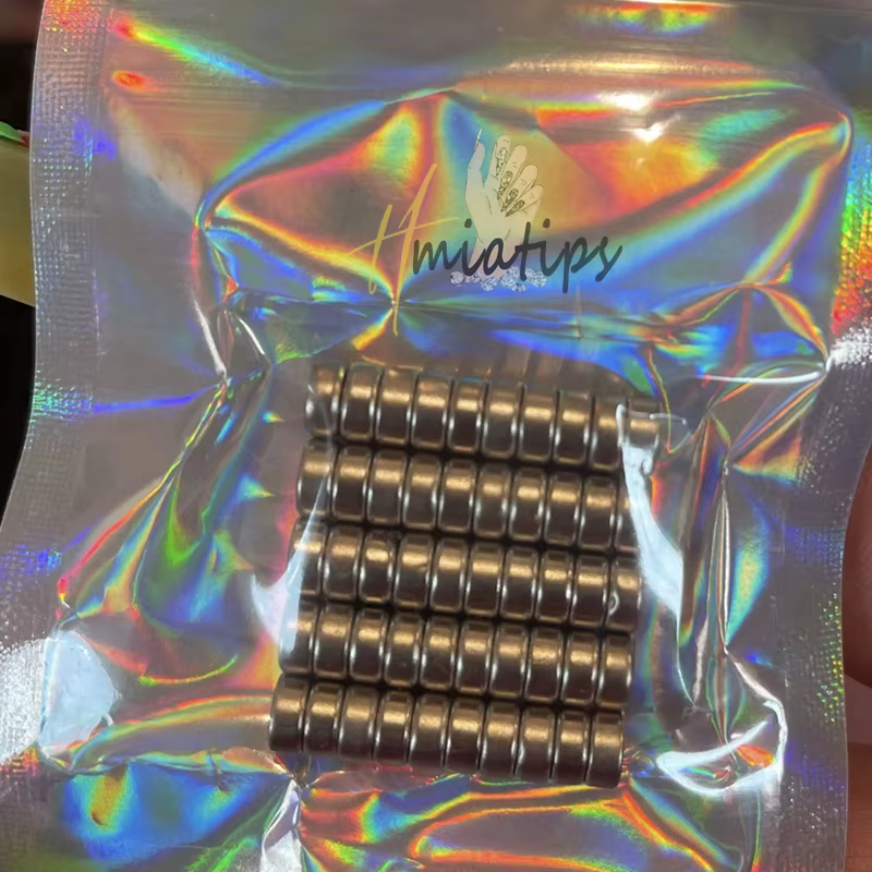 Mini aimant pour ongles en acrylique