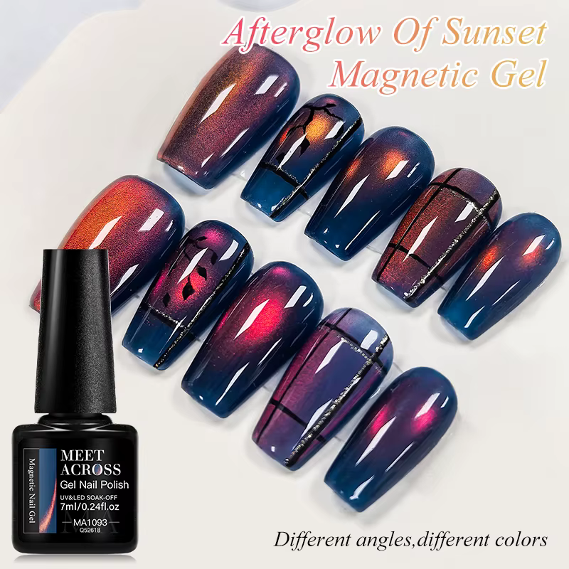 Vernis à ongles Gel magnétique Afterglow Of Sunset Cat