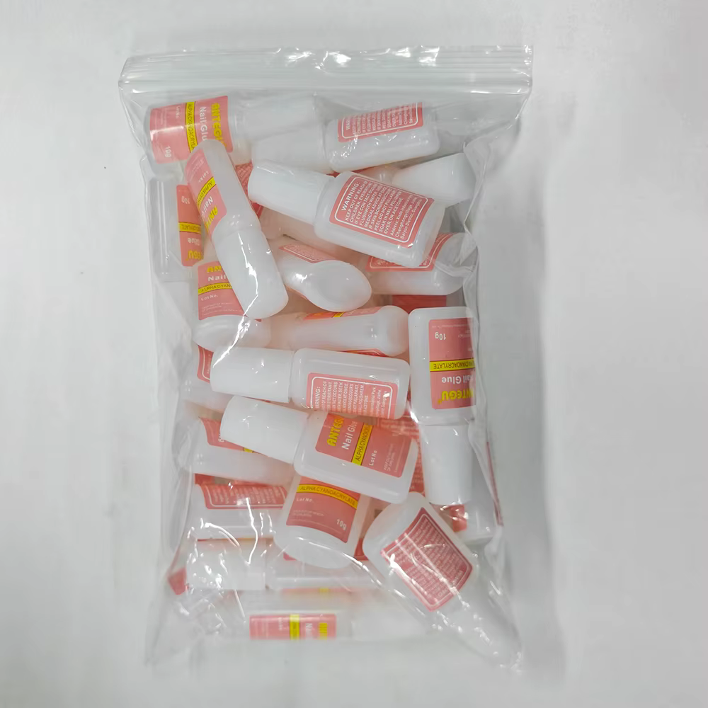 5/10 pièces colle à ongles