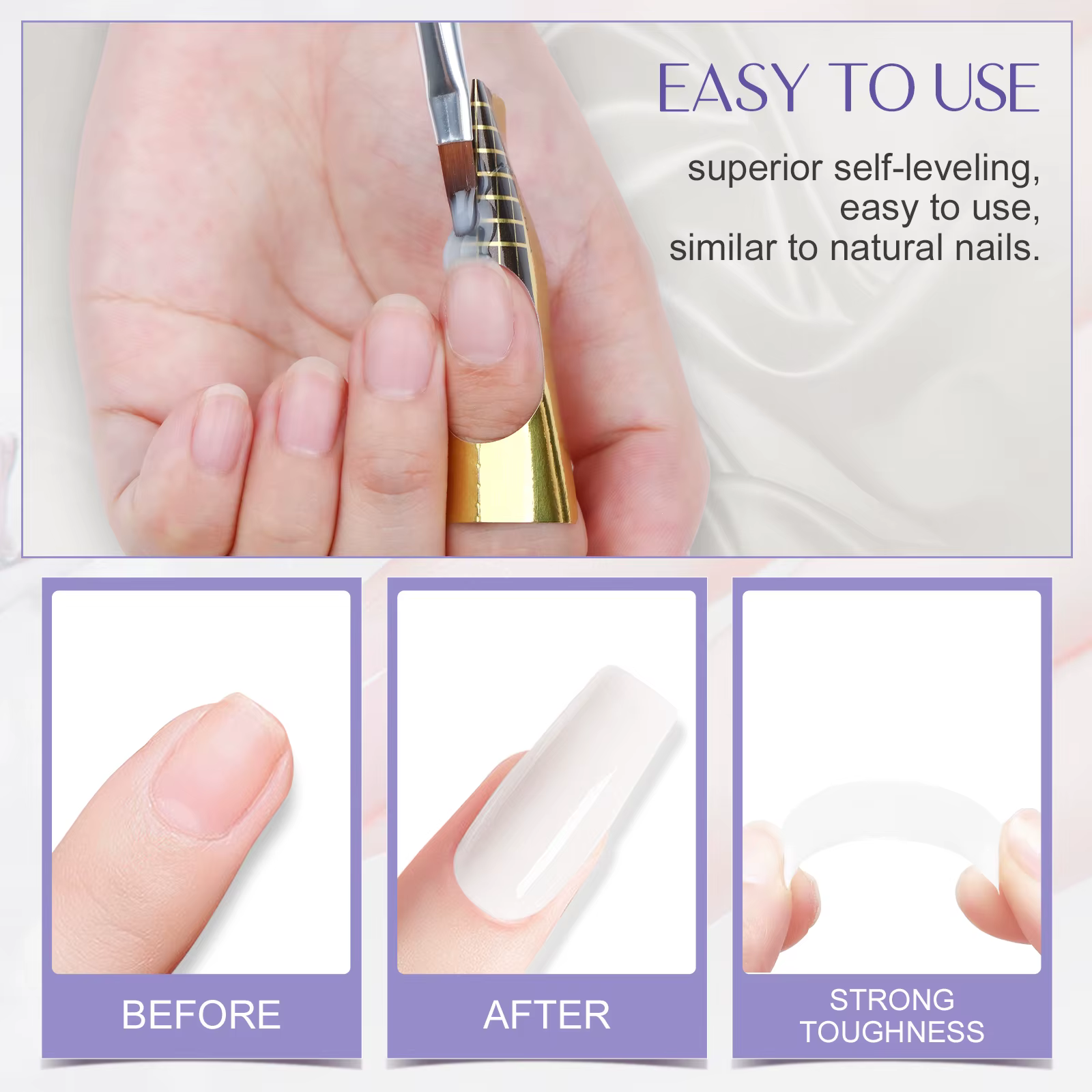 Saviland-Verhéritage à ongles en gel