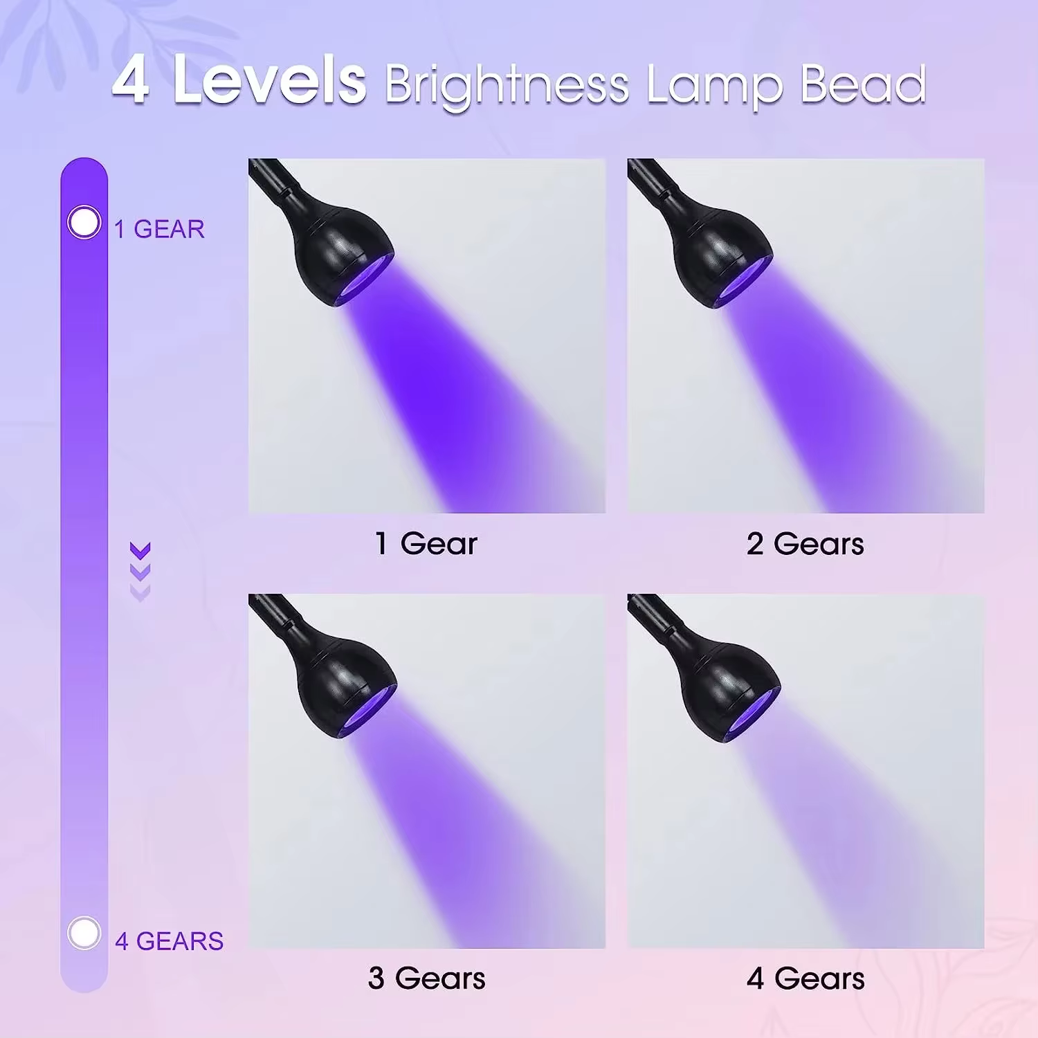 Lampe à ongles UV 395nm Led lumières ultraviolettes