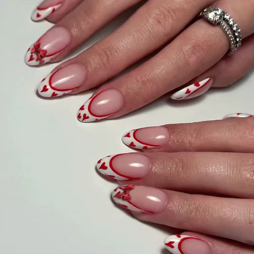 24 faux ongles d'Halloween