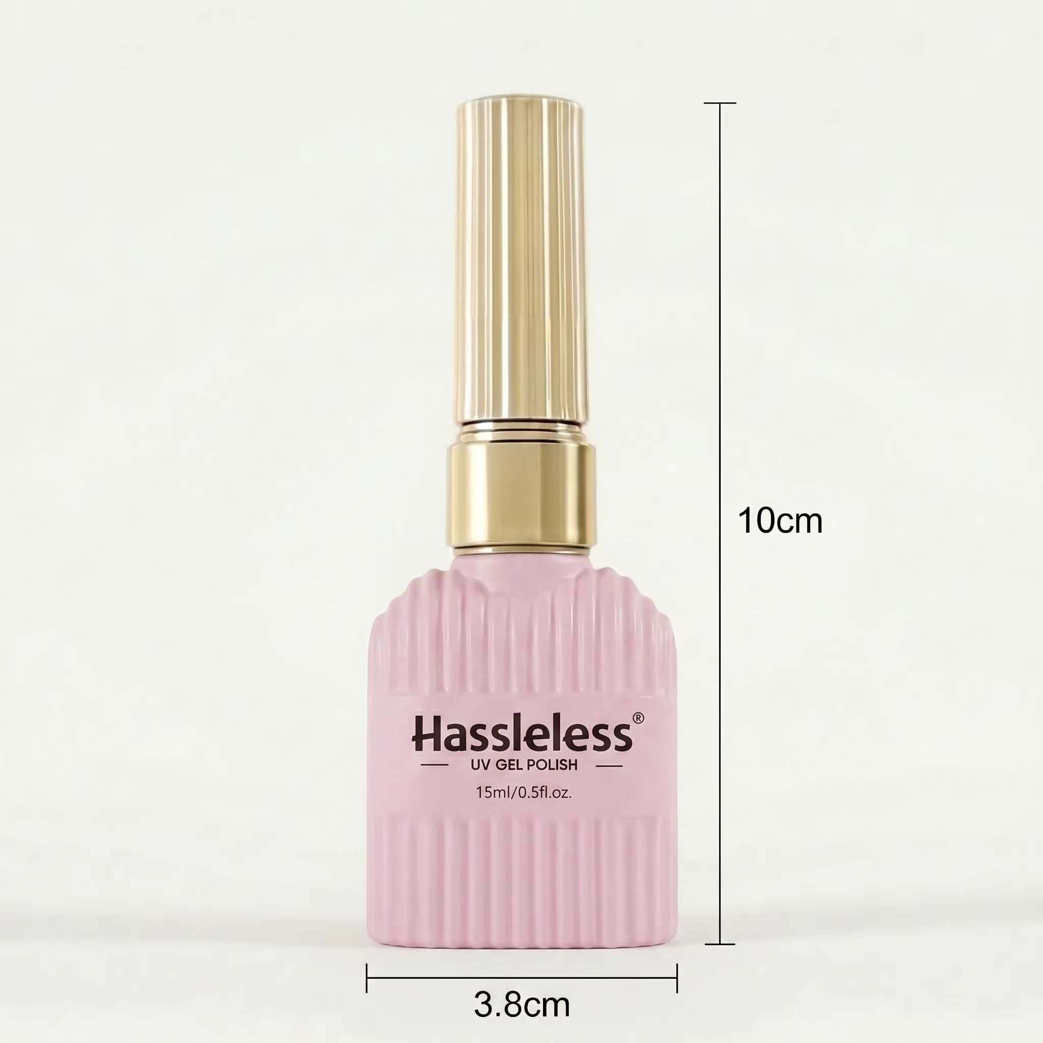 Ensemble de 6 vernis à ongles gel rose nude