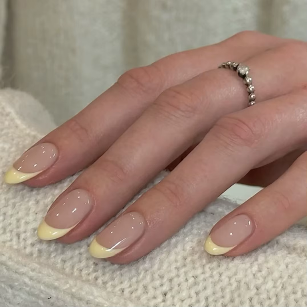 Simple classique français vin rouge amande faux ongles Art Stiletto