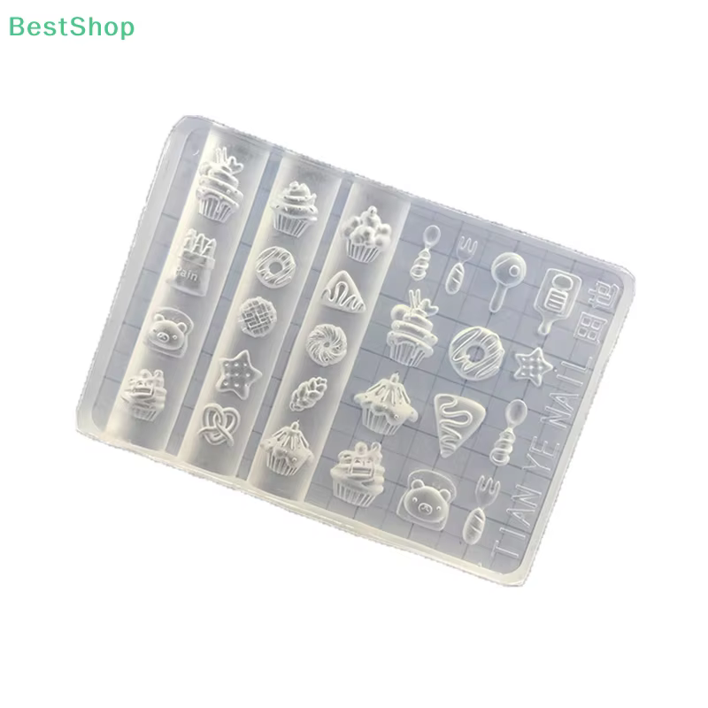 💕 Moule 3D en Silicone pour Nail Art