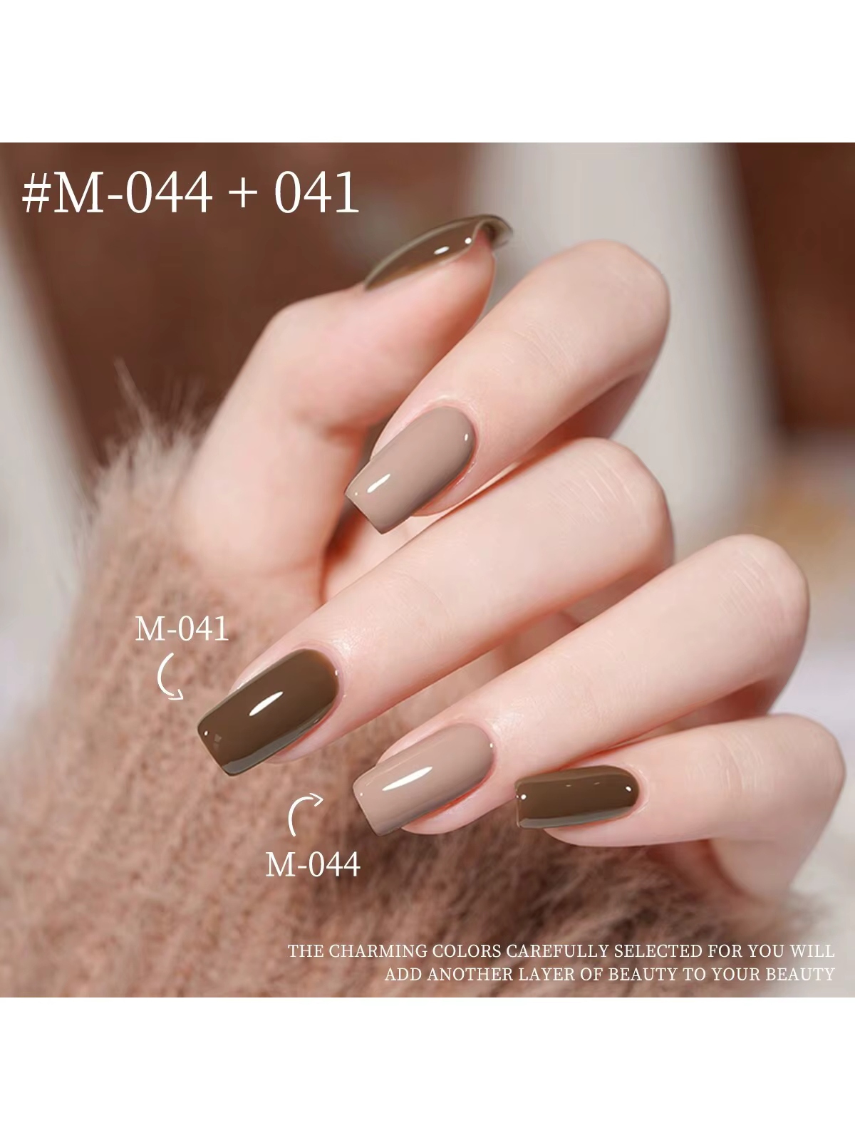 Vernis à ongles Gel Maillard en automne
