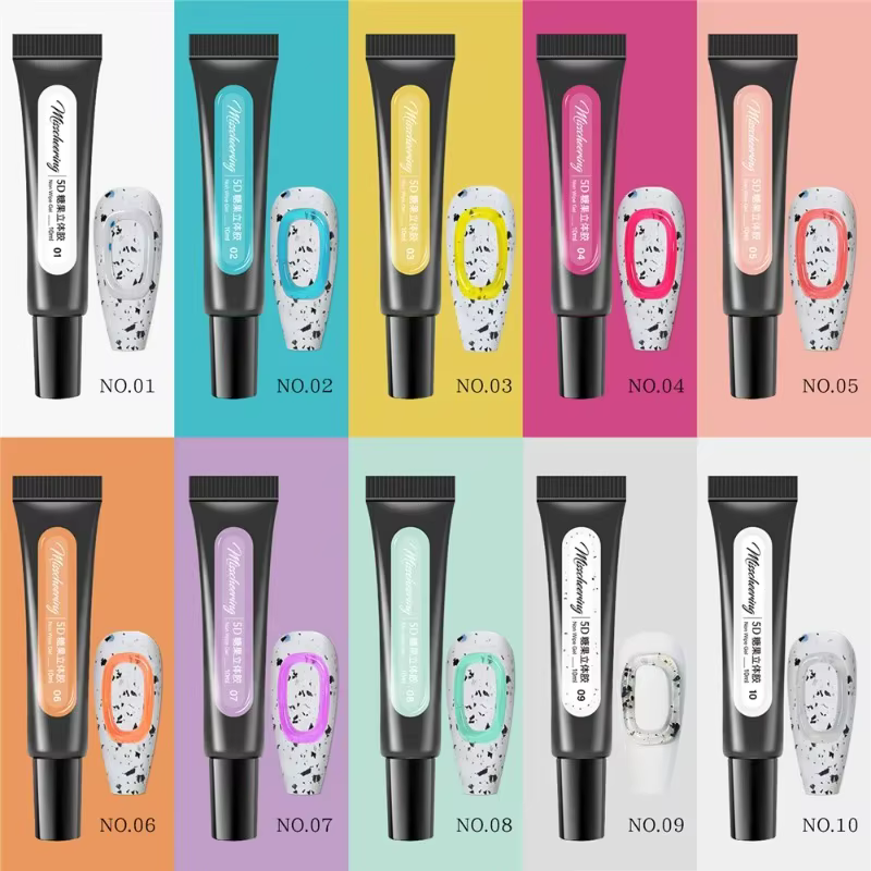 Gel 3D pour Nail Art 10ml