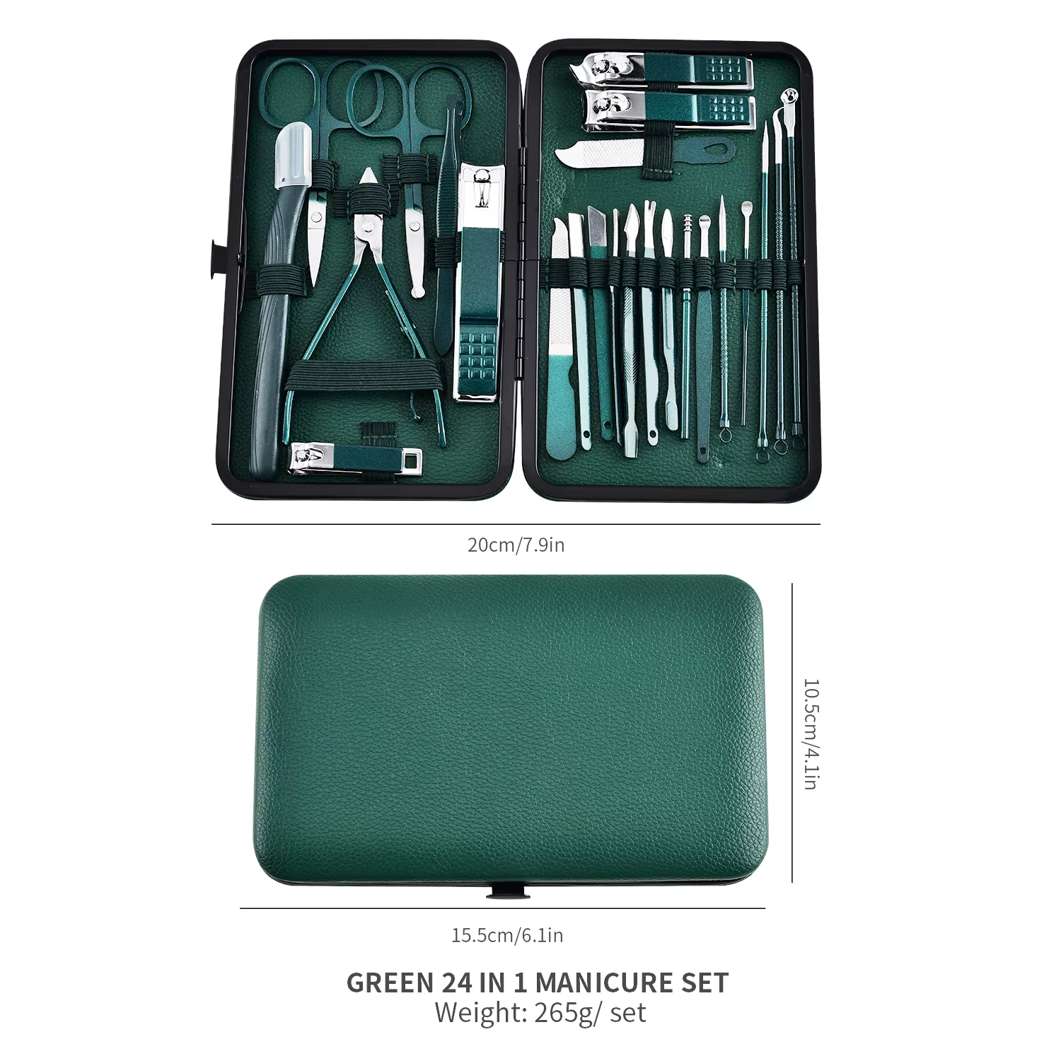 Ensemble d'outils de manucure 7/13/24 pièces