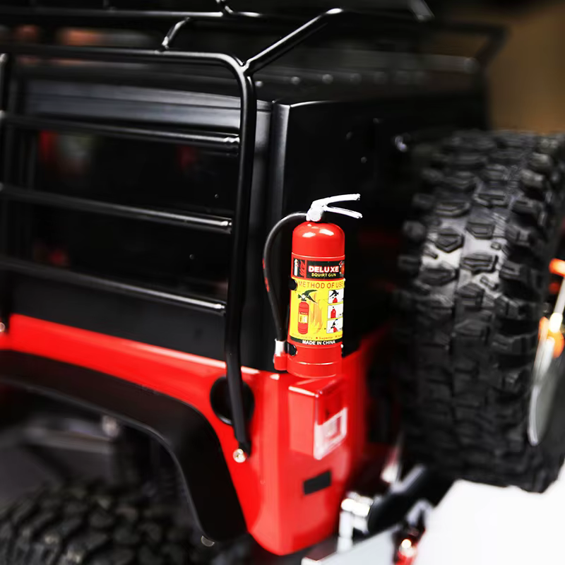 Pièces d'extincteur modèle pour Axial SCX10 TRX4 modèle d'extincteur RC pièces jouets pour enfants 1/10 RC accessoire sur chenilles