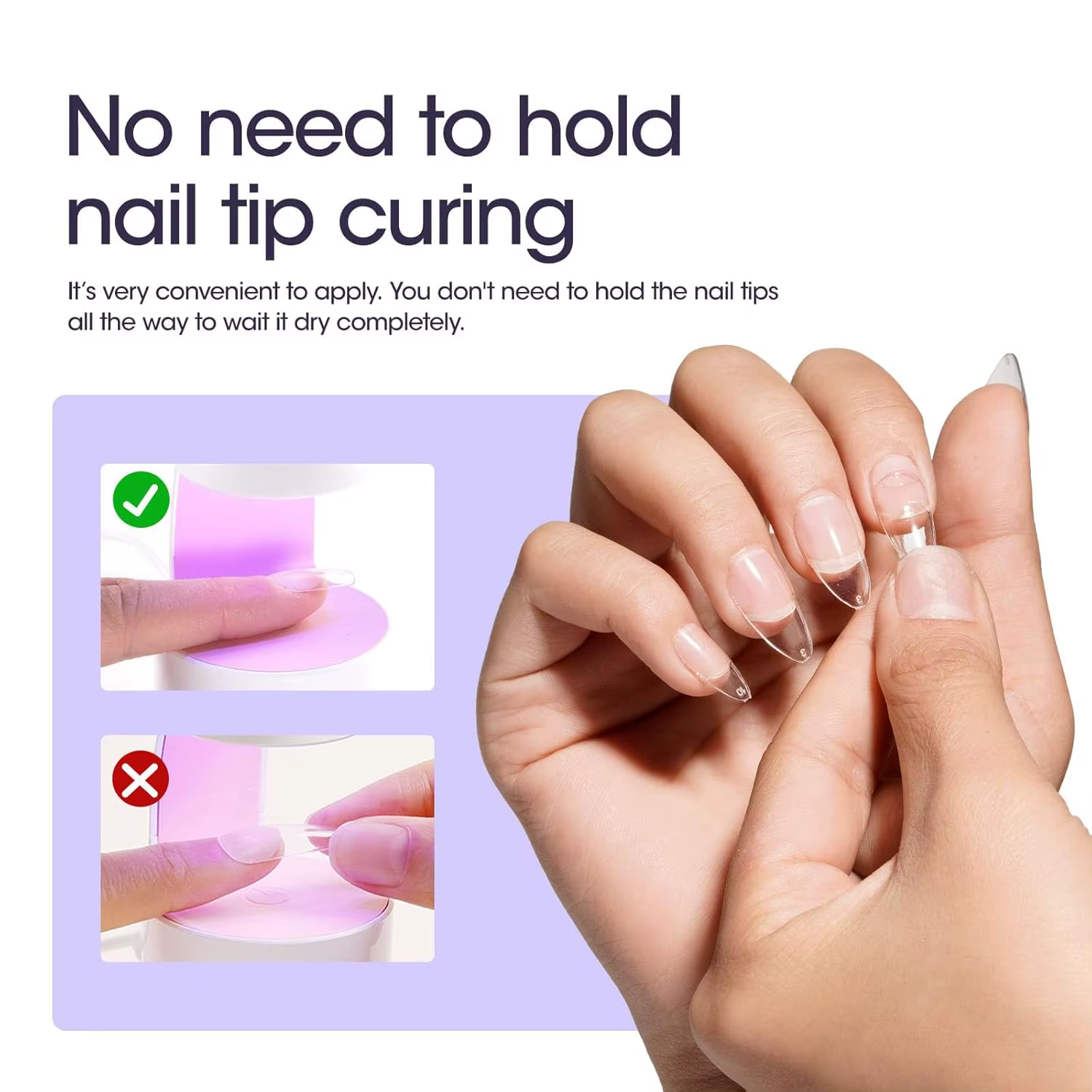 GELLEN 30g Polygel Colle à Ongles Gel Solide Kit Adhésif Dissolvant pour Faux