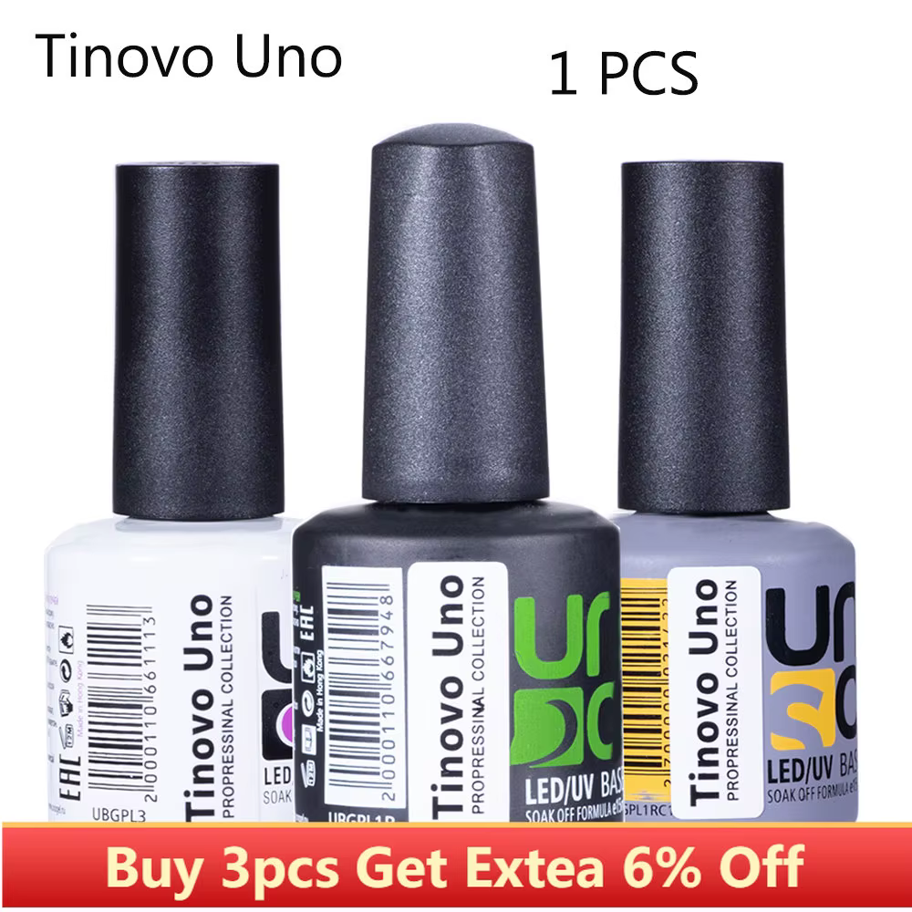 Tinovo Uno dernière Base en caoutchouc Gel vernis à ongles UV Semi Permanent épais solide couche