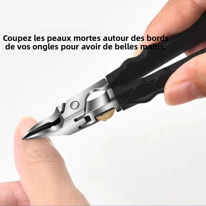 Coupe-ongles, coupe-ongles ultra-affûtés à lame inclinée