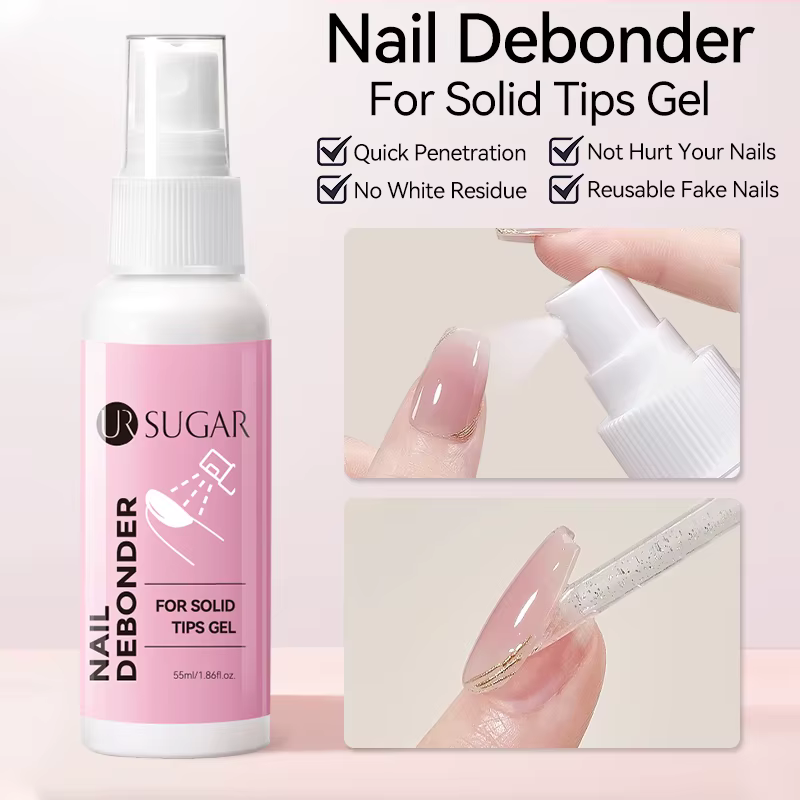 UR SUGAR 55ml faux ongles conseils solide Gel dissolvant