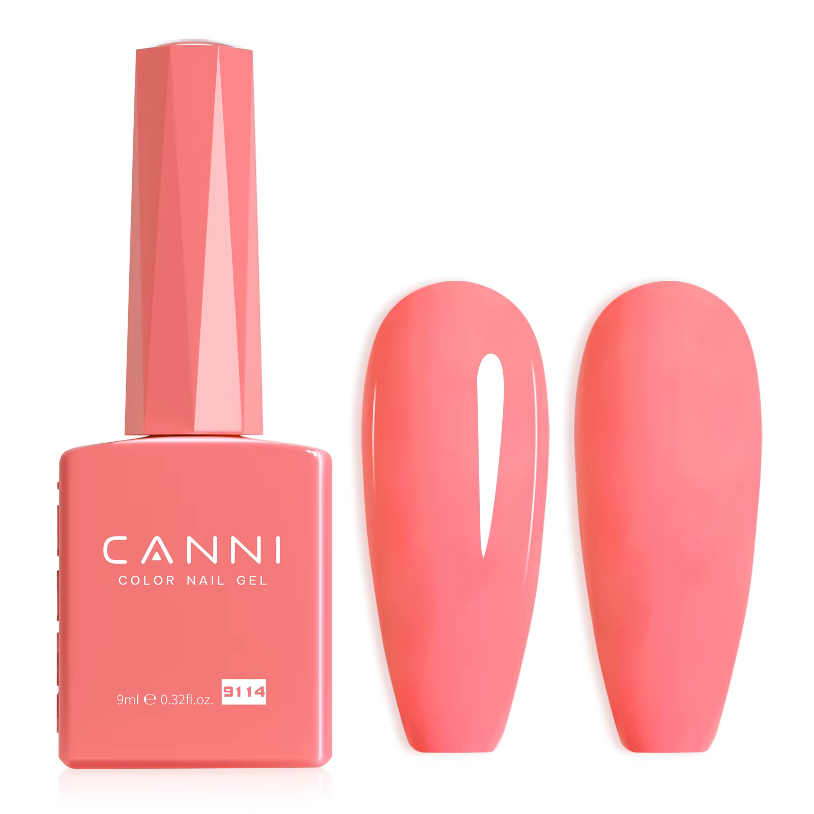 9ml CANNI Gel vernis à ongles HEMA/TPO gratuit cohérence lisse brosse ronde Ultra magnifique couleur tremper UV LED
