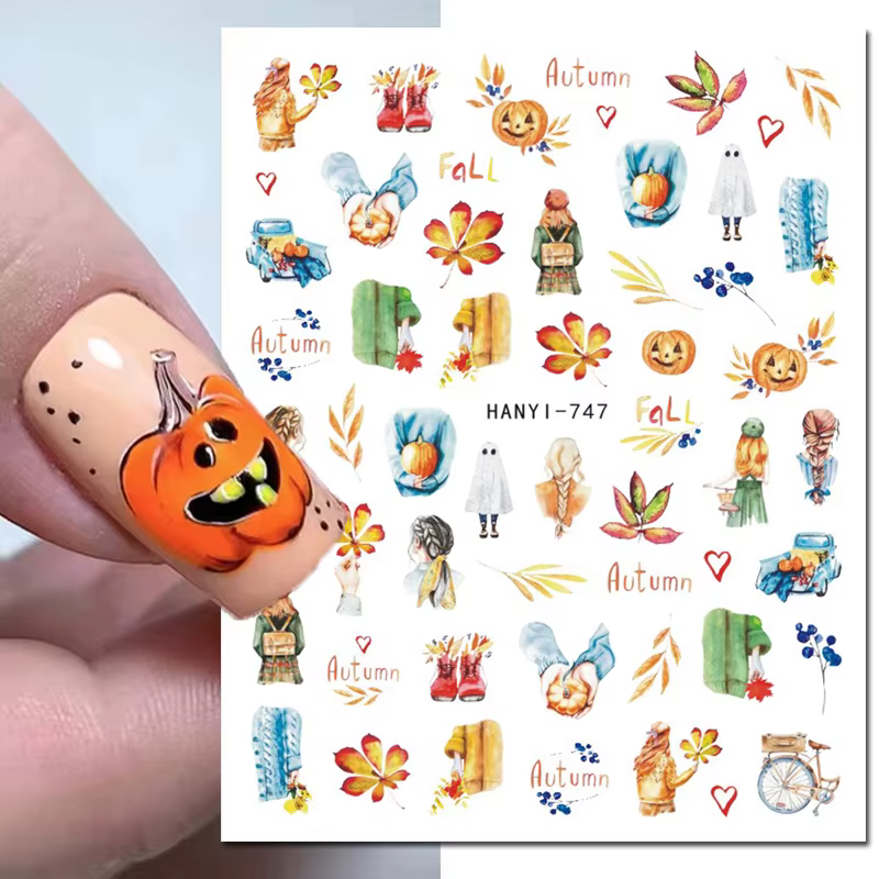 Autocollants 3d pour Nail Art