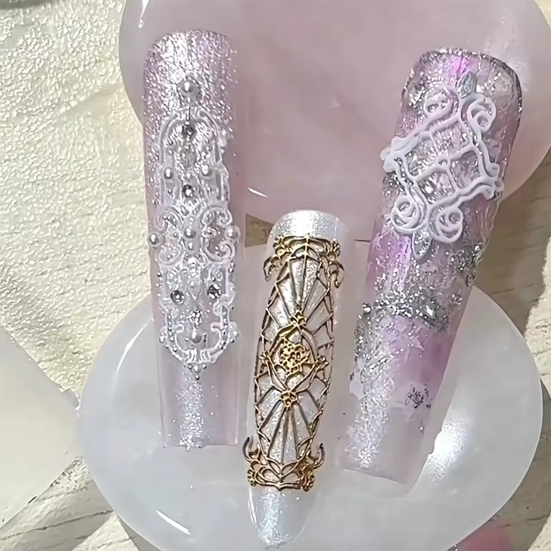 Moule à ongles en Silicone