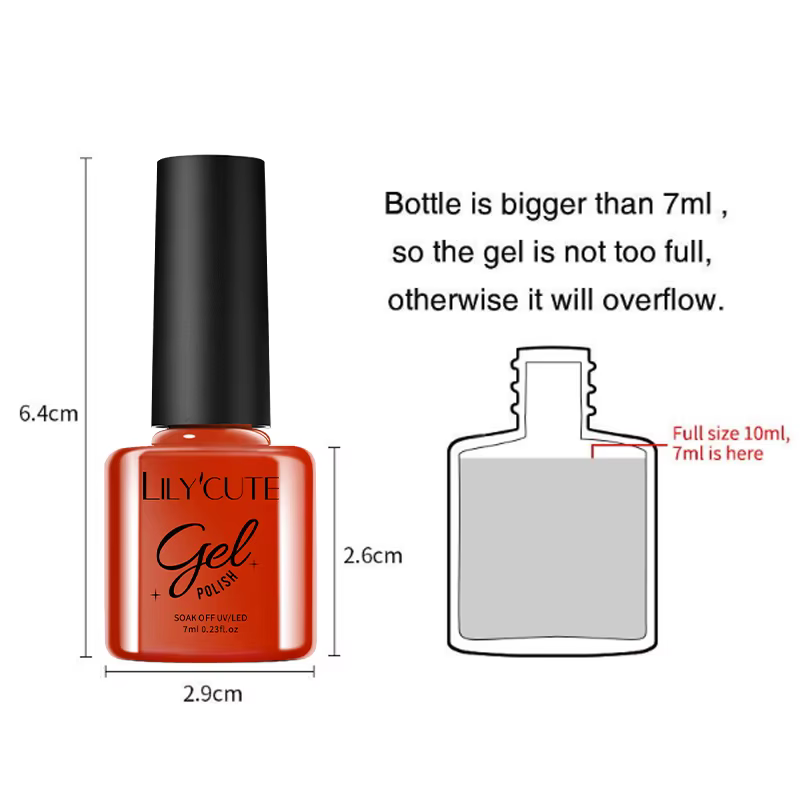 Vernis à ongles gel LILYCUTE 7ml