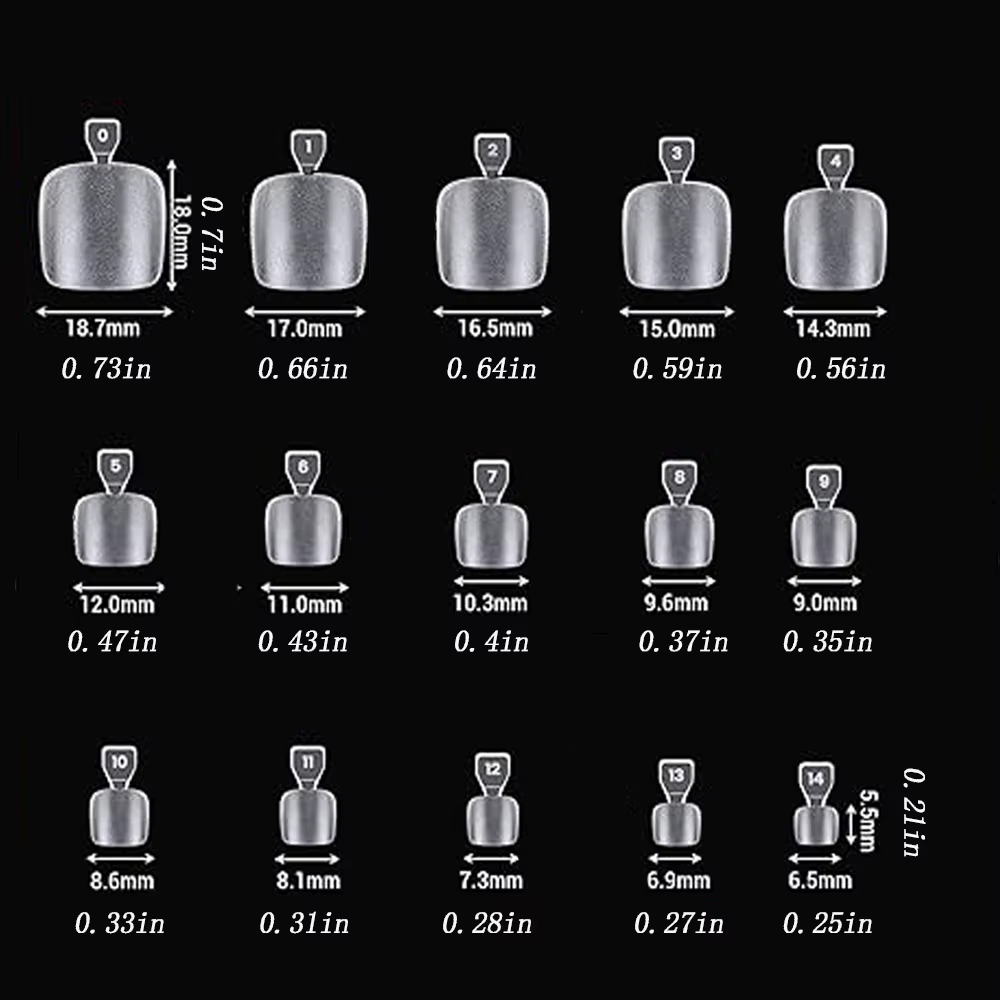120/150/600 pièces faux ongles givrés court carré faux Gel doux couverture complète pré-forme orteil pointe presse sur l'extension des ongles des orteils