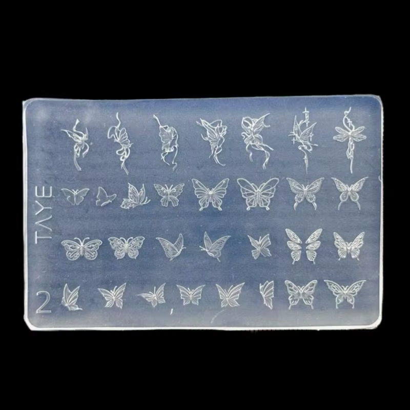 Moule papillon 3D pour Nail Art