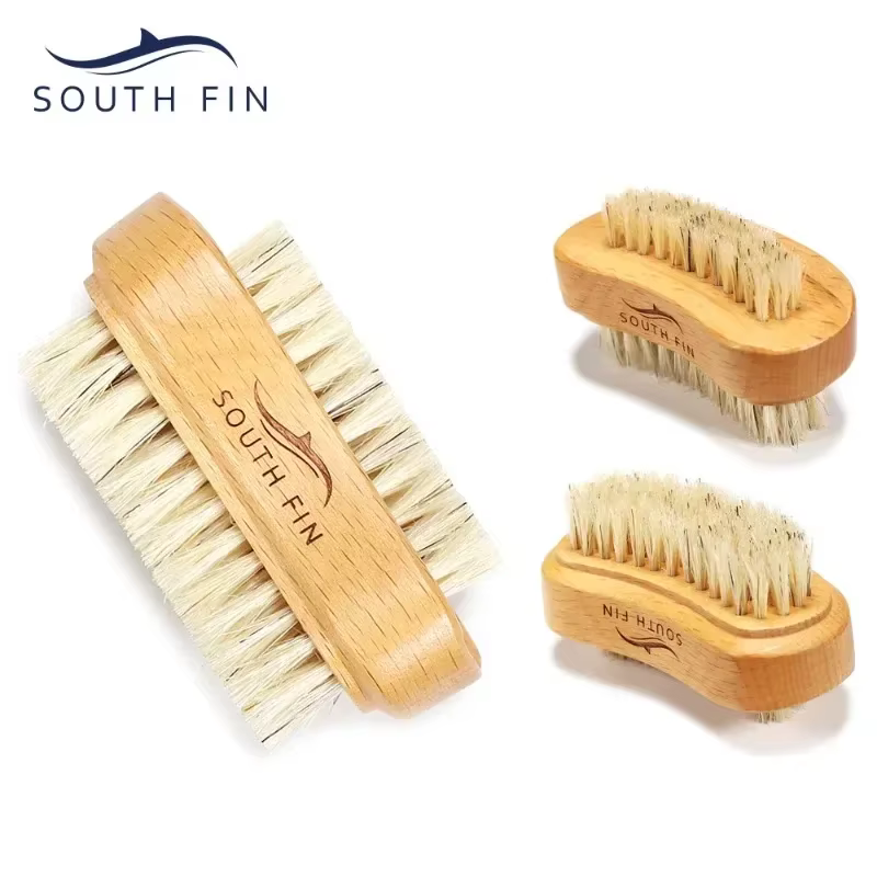 Brosse à ongles Double face large et étroite