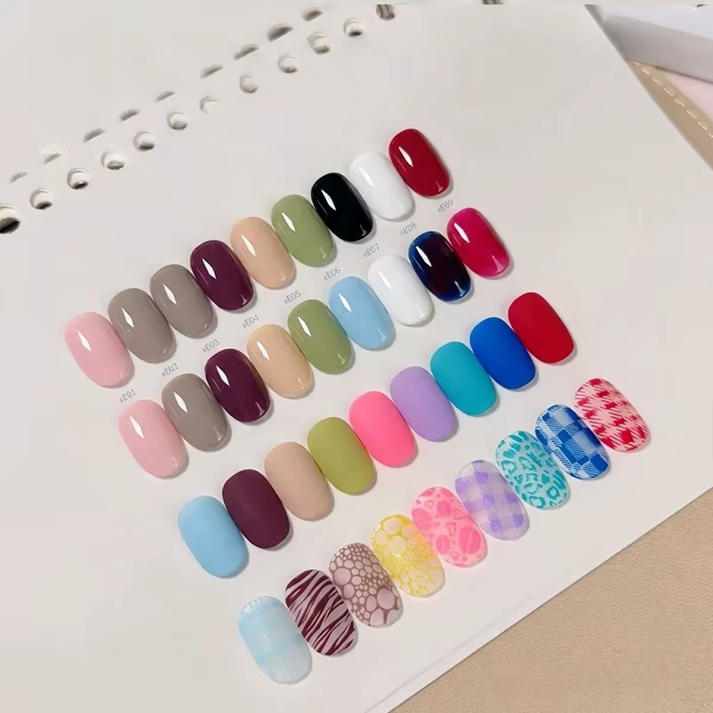 Gel solide 9 couleurs pour nail art