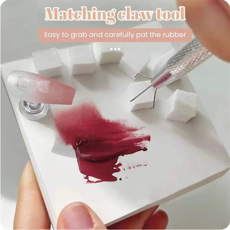50/150 pièces éponge dégradé Nail Art Stamper outils Gel vernis couleur