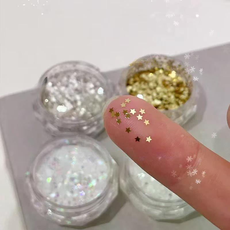 Mini étoile scintillante pour ongles