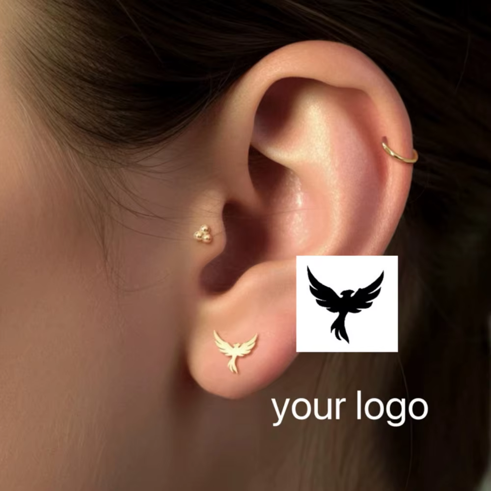 Personnalisez vos boucles d'oreilles à motifs, boucles d'oreilles personnalisées, et offrez-lui le cadeau idéal avec des boucles d'oreilles sur mesure.