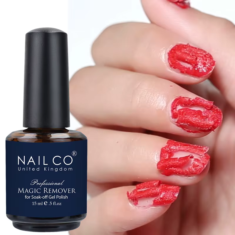 NAILCO 15ml magique rapide dissolvant de vernis à ongles Gel propre UV tremper