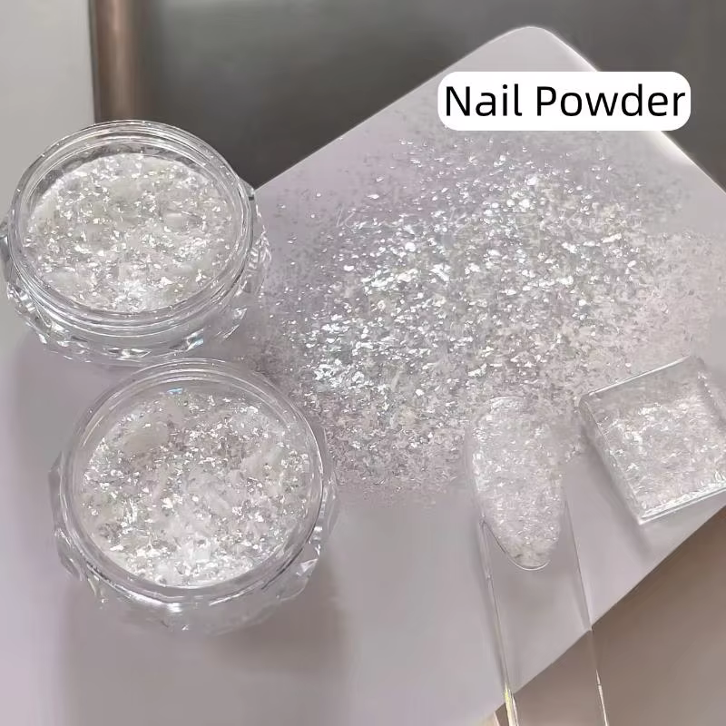 Poudre de neige pour nail art