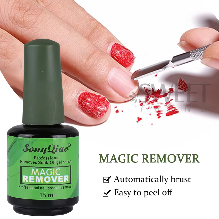 Dissolvant magique de vernis à ongles Gel UV