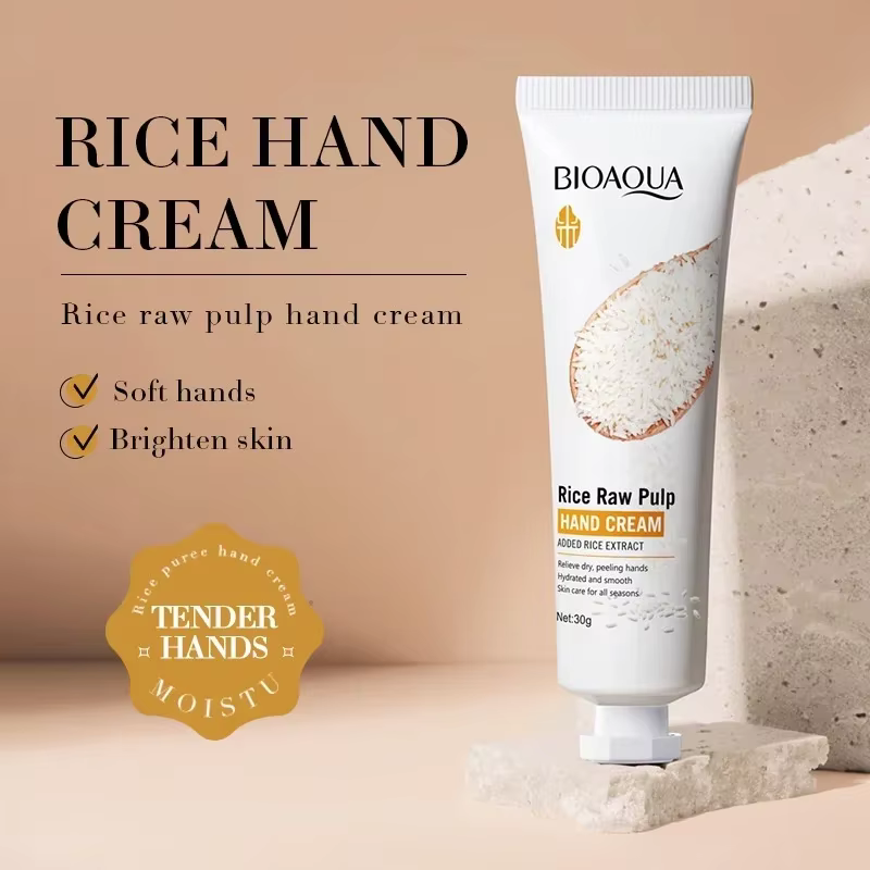 Crème pour les mains au riz