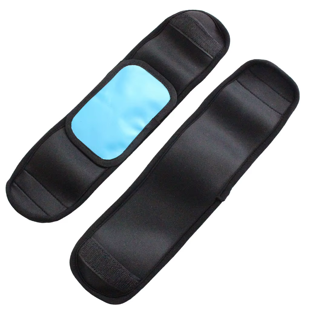 Sac de glace noir réutilisable pour les blessures, sangle en Gel, soulagement des mains, des pieds, des poignets, des coudes, thérapie chaude et froide, soulagement de la douleur, paquet de glace 10ML