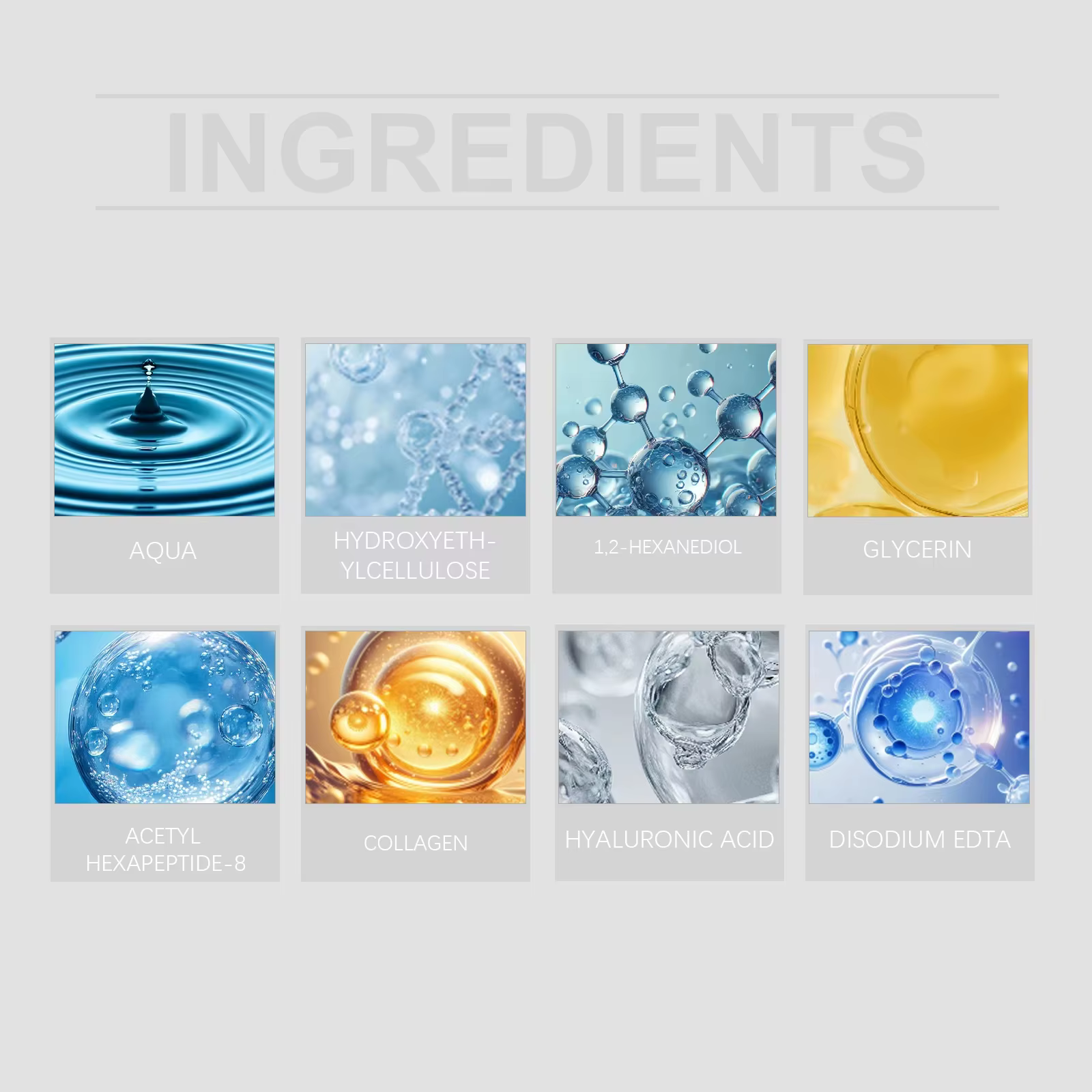 Kit d'essence de collagène : traitement anti-âge anti-rides, hydratant, raffermissant et nettoyant les pores