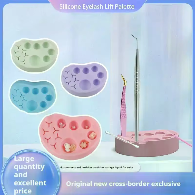 Palette de manucure en Silicone