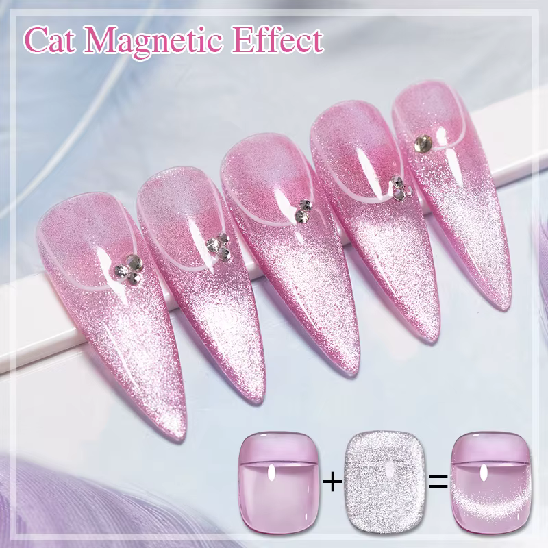 PUENTE gelée verre Gel vernis à ongles 7.5ML translucide coloré glaçure Gel
