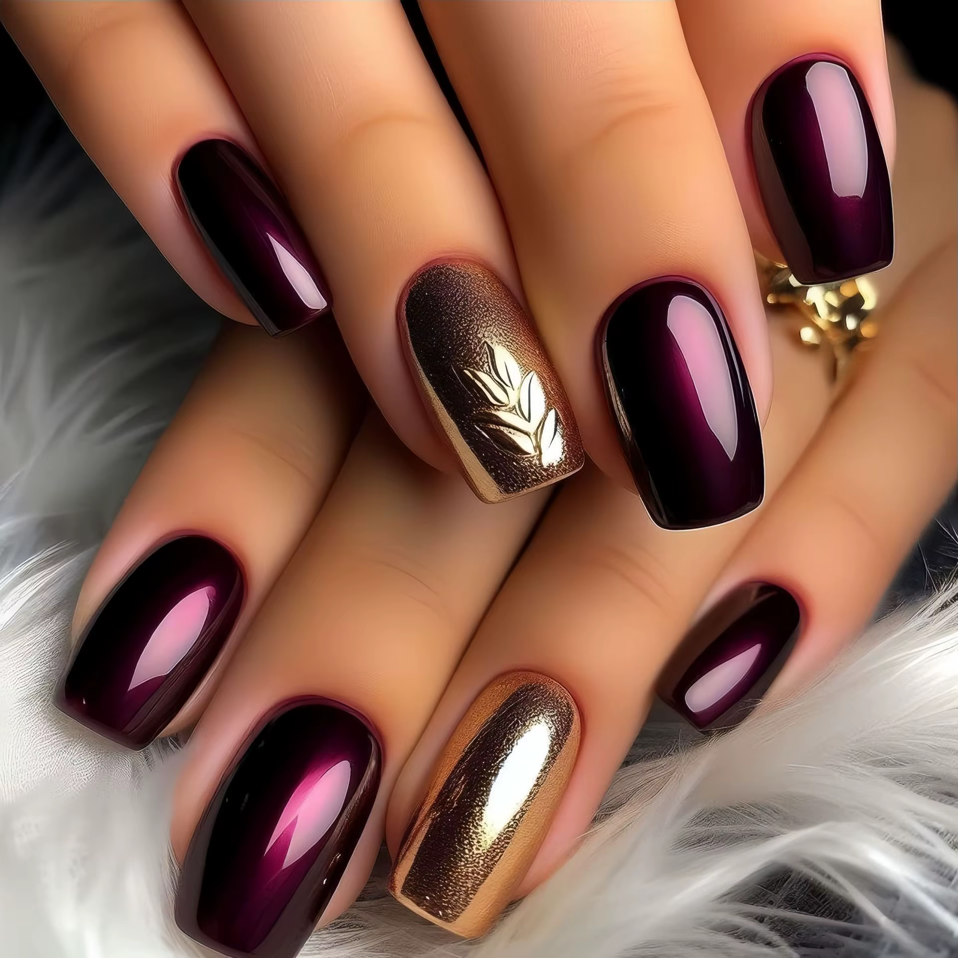 Faux ongles portables en forme d'amande