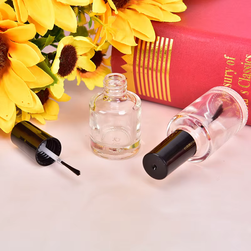 【1 pièce, flacon vide en verre pour vernis à ongles de 5/10/15 ml avec pinceau