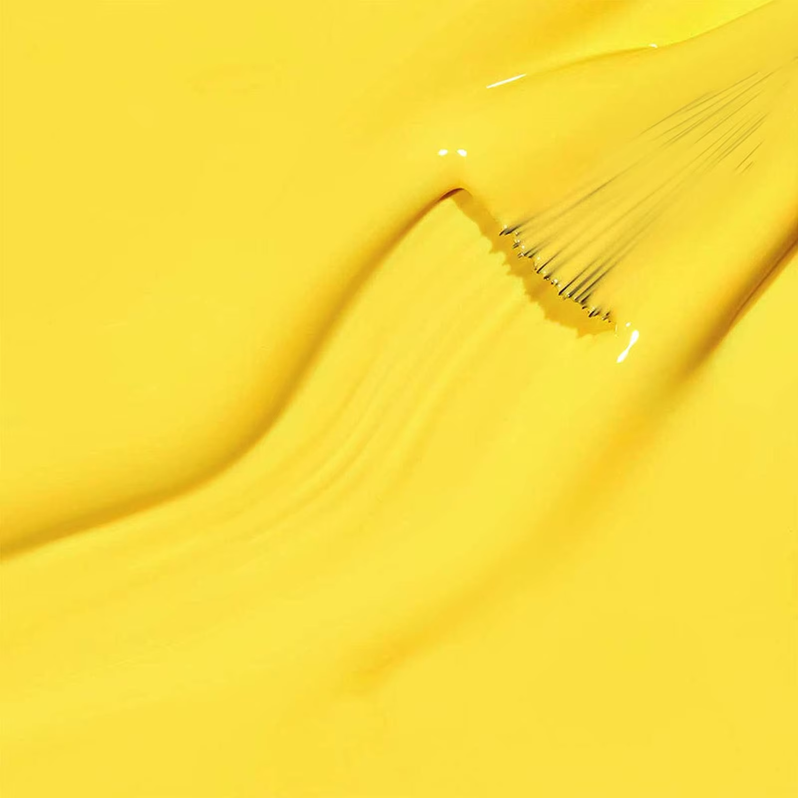 Vernis à ongles gel jaune semi-permanent UV LED