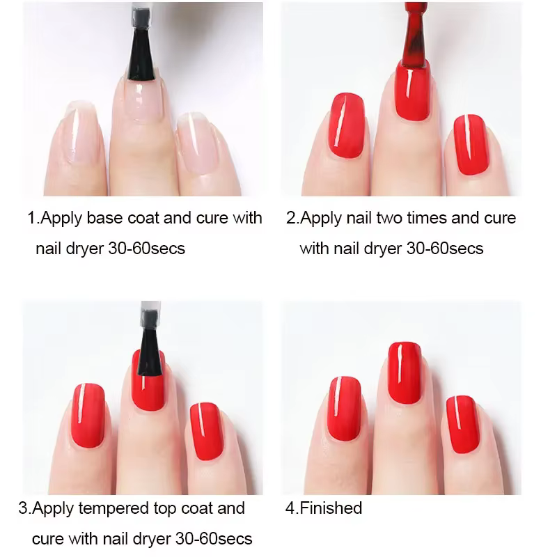 MSHARE – vernis à ongles UV sans couche de finition