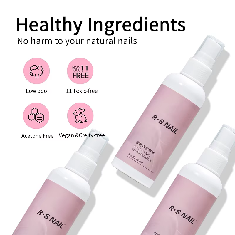 RSNAIL 100ml dissolvant de colle à ongles pour presse