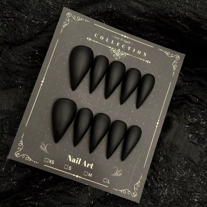 Produit d'exportation populaire en Europe et aux États-Unis : faux ongles à pression en forme de griffe de dragon